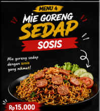Mie Goreng Sosis